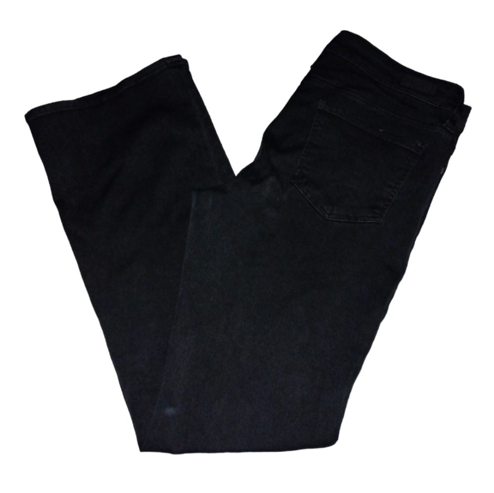 Kut Front The Kloth Black Stretch Boot Cut Jeans Size 12
